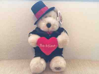 Starbucks Bearista Bear 2002 18th Edition Valentine Be Mine Tuxedo NEW Plush Toy - Sold on eBay Nov, 20th 2018 for $12.95