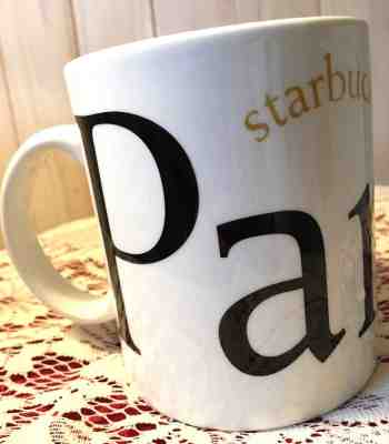 Starbucks 16 oz. "Paris" Coffee/Soup City Mug-City Mug Collector Series-2002 - Sold on eBay Nov, 19th 2018 for $10.00