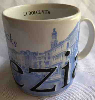 Starbucks Venezia Barista Italian La Dolce Vita Mug Coffee 2002 18 Oz - Sold on eBay Nov, 18th 2018 for $49.99