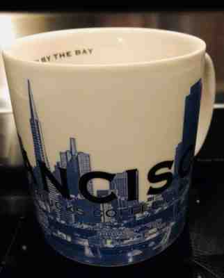 VTG 2002 Starbucks Barista San Francisco City Coffee Mug Cup Skyline Series One - Sold on eBay Nov, 17th 2018 for $6.75