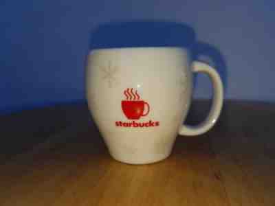 Starbucks 2003 Mini-Cup Hanging Christmas Ornament with Embossed Snowflakes - Sold on eBay Nov, 23rd 2018 for $7.99