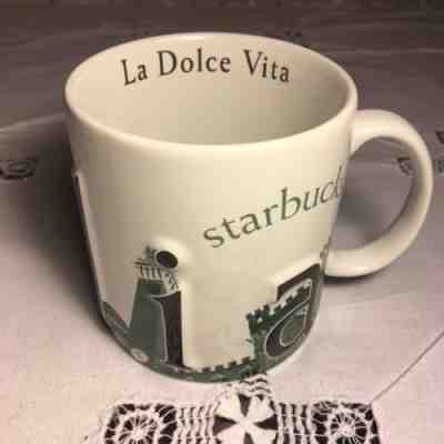 Starbucks 2003 Mug Italia Barista Italian Edition II La Dolce Vita Mug Coffee  - Sold on eBay Nov, 20th 2018 for $19.99