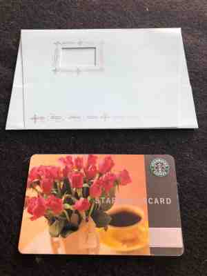Starbucks Mothers Day card 2003+sleeve.Old Logo. - Sold on eBay Nov, 11th 2018 for $15.00