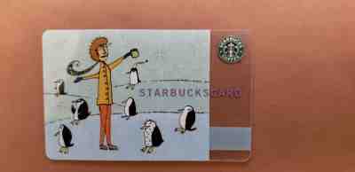STARBUCKS Card Christmas 2003 Penguin Games - Serial 6013. Pin Intact! Pre-Owned - Sold on eBay Nov, 10th 2018 for $3.75