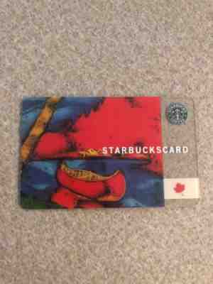 Starbucks Card - RARE 2003 Red Canoe - Sold on eBay Nov, 9th 2018 for $46.00