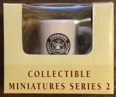 Starbucks 2004 Collectible Miniatures Series 2~Pike Place Logo - NIB - ornament - Sold on eBay Nov, 23rd 2018 for $15.00