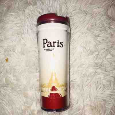 STARBUCKS Plastic Tumbler Collector Series PARIS 12oz 2004 - Sold on eBay Nov, 22nd 2018 for $18.50