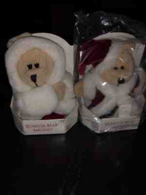 STARBUCKS BARISTA BEAR CHRISTMAS MAGNET SET 2004 ORIG PACKING AND TAGS MINT - Sold on eBay Nov, 21st 2018 for $8.00