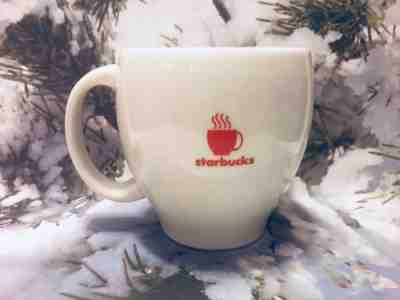 Vintage 2004 Starbucks Red Logo & Inside Streaking Line Coffee Tea Mug Cup - Sold on eBay Nov, 20th 2018 for $3.00