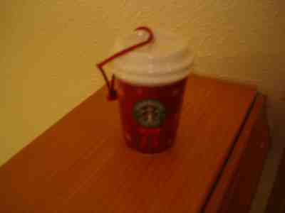 Starbucks 2004 Christmas Ornament - Sold on eBay Nov, 20th 2018 for $16.99
