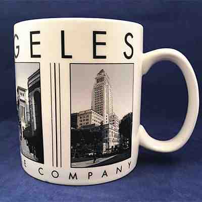 2005 Starbucks Mug cup Los Angeles City Collector Series 18 oz - Sold on eBay Nov, 21st 2018 for $10.51