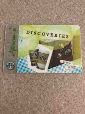 STARBUCKS GIFT CARD TAIWAN  2005"  DISCOVERIES "  VERY RARE! - Sold on eBay Nov, 20th 2018 for $15.00