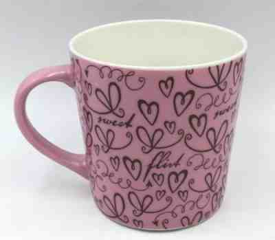 Rare starbucks mug 2006 Pink Flirt Sweet Design Valentines Day  - Sold on eBay Nov, 22nd 2018 for $12.99