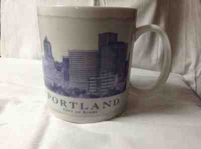 Portland City of Roses Starbucks Mug 18oz  Architect Series 2006 - Sold on eBay Nov, 22nd 2018 for $18.00