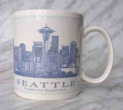 STARBUCKS 2006 Architect Series SEATTLE "Starbucks Hometown" Coffee Mug - Sold on eBay Nov, 22nd 2018 for $15.00