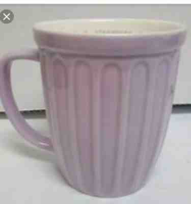 Starbucks 2006 Purple Ribbed Collectible Mug 16 oz Coffee Tea Cup - Sold on eBay Nov, 22nd 2018 for $3.55