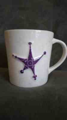 Starbucks  2006 Christmas Holiday Purple Star Snowflakes 17 oz Cup Mug Mint! - Sold on eBay Nov, 21st 2018 for $7.99