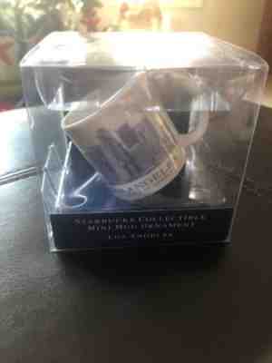 Starbucks Collectible Mini Mug Ornament - Los Angeles  2006 Edition New Seal  - Sold on eBay Nov, 21st 2018 for $15.50