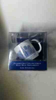 Starbucks Collectible Mini Mug Ornament - Los Angeles  2006 Edition New Seal  - Sold on eBay Nov, 19th 2018 for $18.00