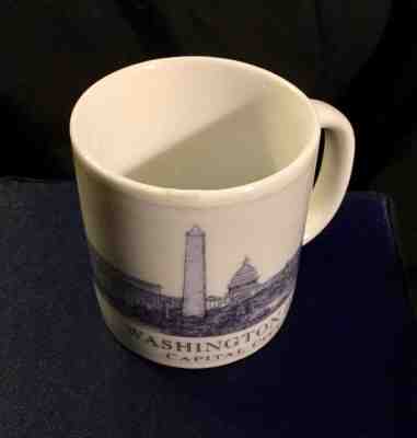 STARBUCKS COFFEE ~ WASHINGTON DC ~ 2-OZ MINI MUG CHRISTMAS ORNAMENT - 2006 - Sold on eBay Nov, 18th 2018 for $10.00