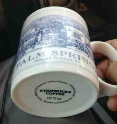 Starbucks Coffee Palm Springs Desert Playground 18 oz Mug 2007 Architect Series - Sold on eBay Nov, 21st 2018 for $20.00