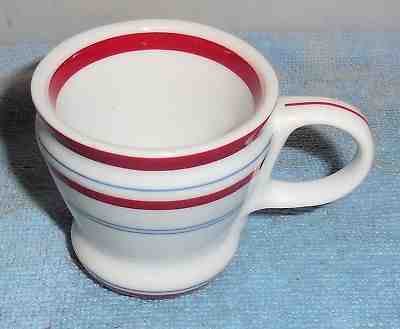 Starbucks - 2007 White w/ Red & Blue Trim 3 oz. Demitasse Cup [VHTF] (EUC) - Sold on eBay Nov, 21st 2018 for $9.95