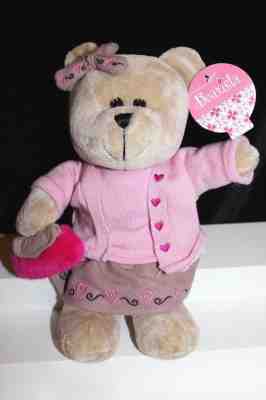 2007 Starbucks Bearista Bear Girl Valentine Bear - Sold on eBay Nov, 20th 2018 for $6.99