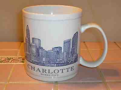 Starbucks Charlotte Queen City 18 oz Coffee Mug 2008 Architecture Series Origina - Sold on eBay Nov, 23rd 2018 for $17.50