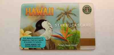   NEW Starbucks Hawaii Nene Card 2008 Never Swiped Series 6049 Old Logo - Sold on eBay Nov, 22nd 2018 for $6.70