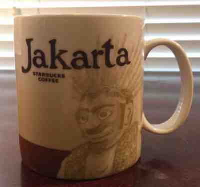 Starbucks Coffee Mug Global Icon City Jakarta 2008 Collector Series Mugs 16oz - Sold on eBay Nov, 22nd 2018 for $13.50