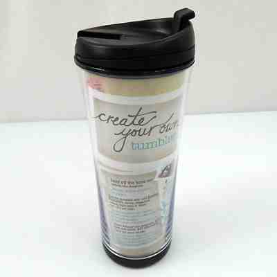 Starbucks Create Your Own Tumbler Plastic Thermal Travel Coffee Mug 2008 - Sold on eBay Nov, 21st 2018 for $11.99