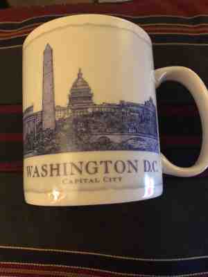 Starbucks Washington DC Capital City Coffee Mug Cup 2008 18 fl oz - Sold on eBay Nov, 21st 2018 for $10.00