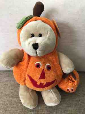 Starbucks Bearista Bear Halloween Pumpkin 2008 NWT - Sold on eBay Nov, 21st 2018 for $15.00