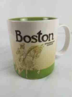 Starbucks Coffee Mug Cup 2008 16oz BOSTON Collectors Paul Revere with SKU  - Sold on eBay Nov, 21st 2018 for $22.00