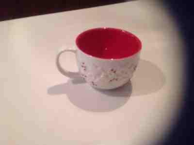 Starbucks 2008  Christmas Coffee Mug12 oz Dove Holly Berries Reindeer Tree - Sold on eBay Nov, 20th 2018 for $5.50