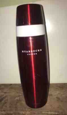 Starbucks Coffee (RED) 16 oz RARE Travel Thermos 2008 - Sold on eBay Nov, 19th 2018 for $12.00