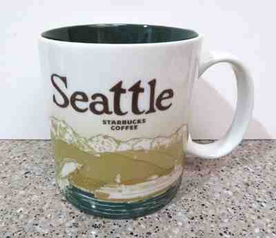 Starbucks Coffee Mug Global Icon Collector Series Seattle 16 oz. 2009 - Sold on eBay Nov, 23rd 2018 for $19.99