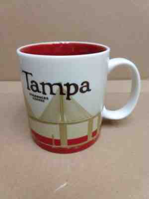 2009 Starbucks 16oz Tampa Florida City Collector Series Coffee Mug  - Sold on eBay Nov, 23rd 2018 for $39.00