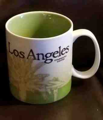 Starbucks Collector Series 16 oz Coffee Mug - Los Angeles - Sold on eBay Nov, 22nd 2018 for $12.00
