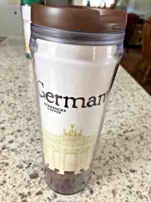 Starbucks 2009 Germany Icon Tumbler Hot/Cold Cup 12oz - Sold on eBay Nov, 22nd 2018 for $9.00
