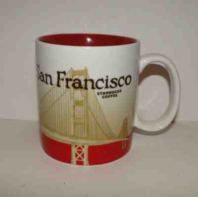 Starbucks SAN FRANCISCO 16oz Mug  2009 - Sold on eBay Nov, 22nd 2018 for $24.99