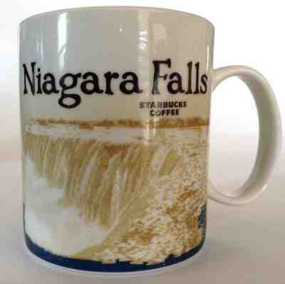 STARBUCKS Coffee Mug 2009 Niagara Falls Collector Series 16 oz EUC - Sold on eBay Nov, 21st 2018 for $29.75