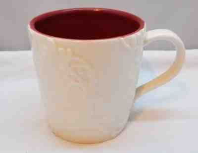 Starbucks Bone China Embossed Reindeer Christmas Holiday Mug 2009 - Sold on eBay Nov, 21st 2018 for $13.99