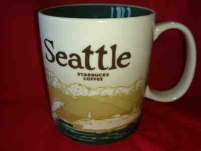 SEATTLE 2009 STARBUCKS MUG COLLECTOR SERIES ! Mint RARE STAR BUCKS CUP ! - Sold on eBay Nov, 20th 2018 for $19.99
