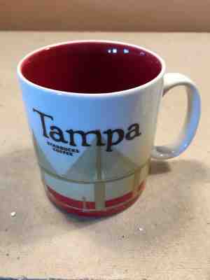 STARBUCKS City Collector Series 16 oz. Coffee Mug Tampa Florida 2009 - Sold on eBay Nov, 19th 2018 for $21.50