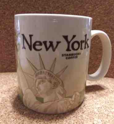 Starbucks New York City Coffee Mug Cup 2009 Global Icon City Series 16 oz  - Sold on eBay Nov, 18th 2018 for $15.00