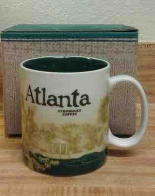 New 2010 Starbucks ATLANTA Collector Series Coffee Mug / Cup 16 fl oz - Sold on eBay Nov, 22nd 2018 for $18.50