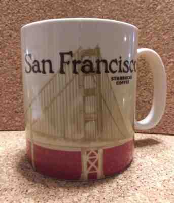 Starbucks San Francisco Global Icon 2010 Collector Series Coffee Mug Cup 16oz  - Sold on eBay Nov, 21st 2018 for $20.00