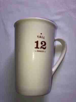 Starbucks 2010 Tall  12 Ounces  Coffee Tea Cup Mug  - Sold on eBay Nov, 21st 2018 for $9.99