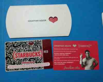 Starbucks Canada Card 2010 Johnathan Adler Card Set -  RED, New, No Cash Value - Sold on eBay Nov, 21st 2018 for $9.99